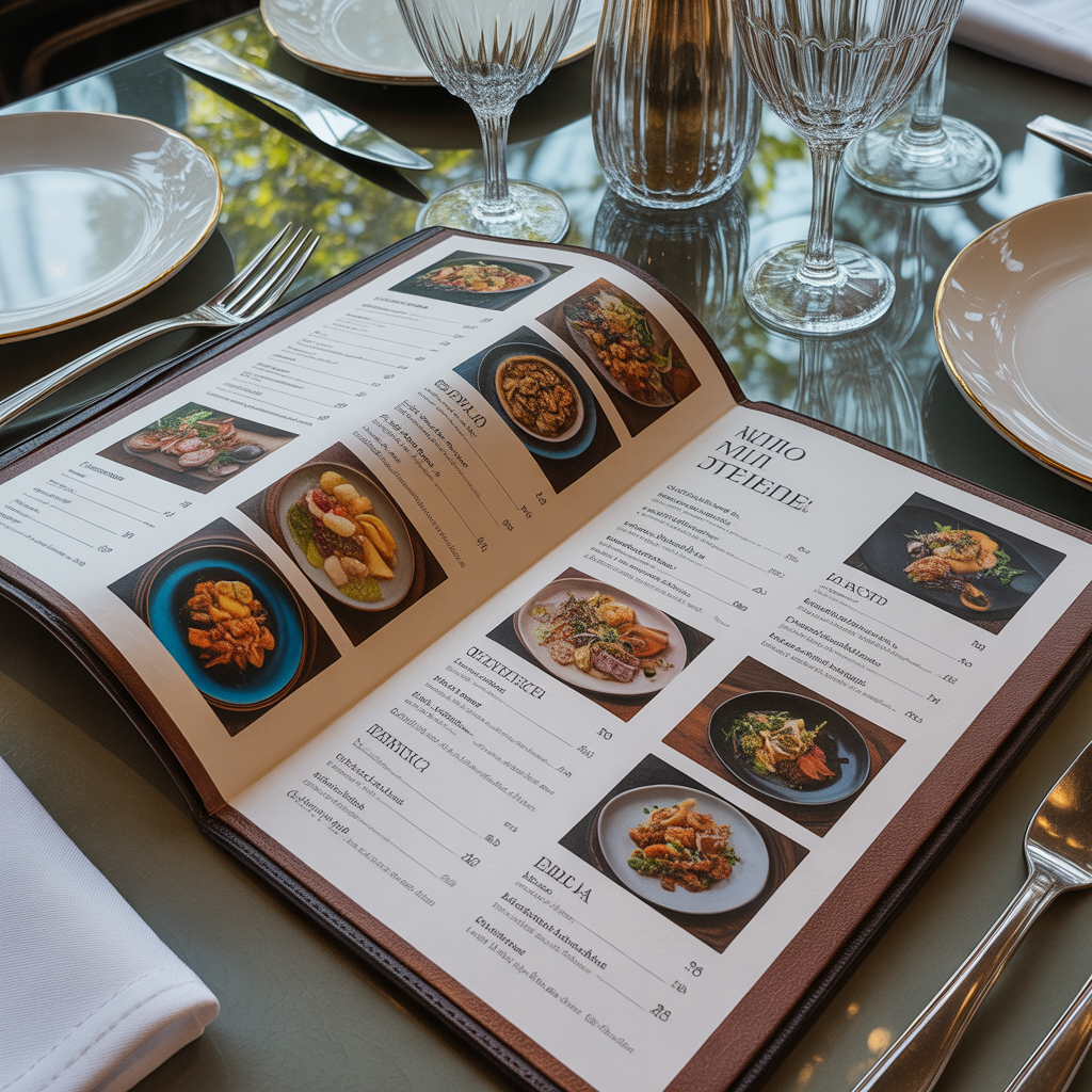 Restaurant Menu Design